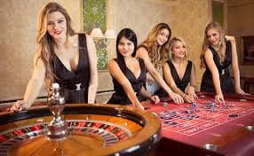 Baccarat live dealer studio